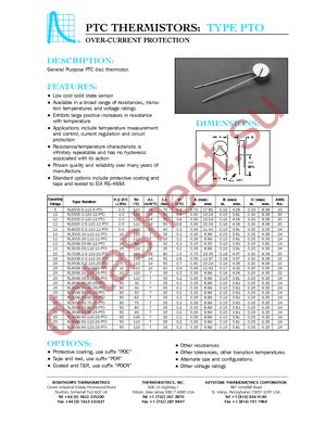 RL3006-50-80-25-PTO datasheet  